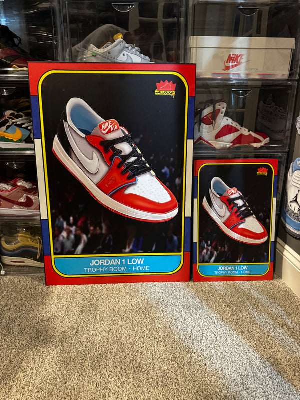 WallKicks x Trophy Room Trading Card Wall Print