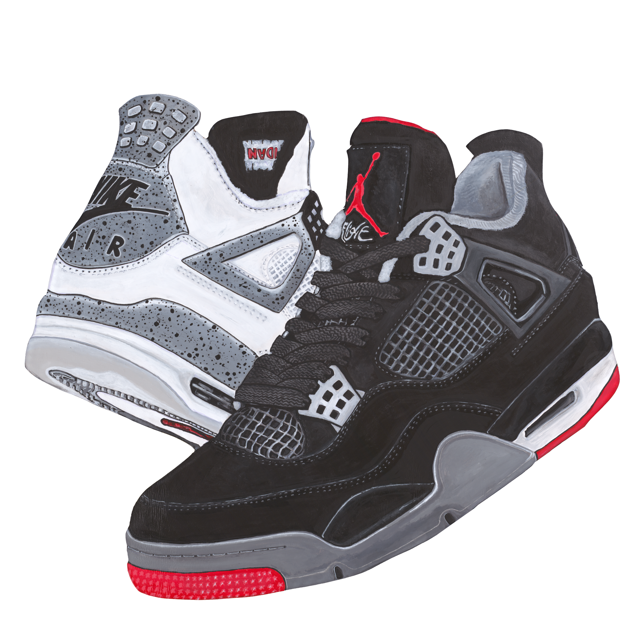 Jordan 4 bred cement shop