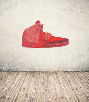 yeezy-red-octobers-wall-decal