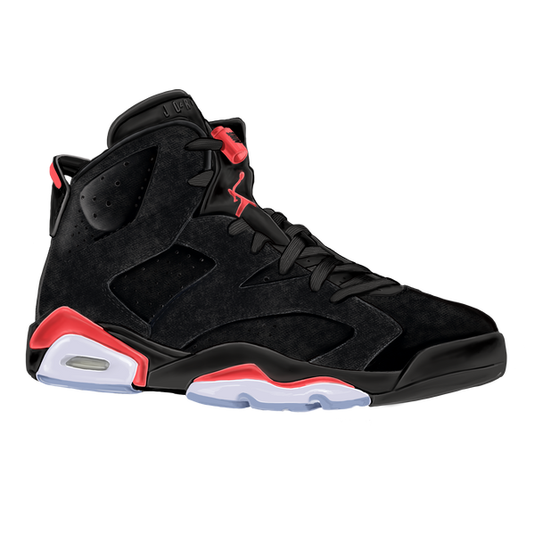 jordan-6-infrared-wall-print