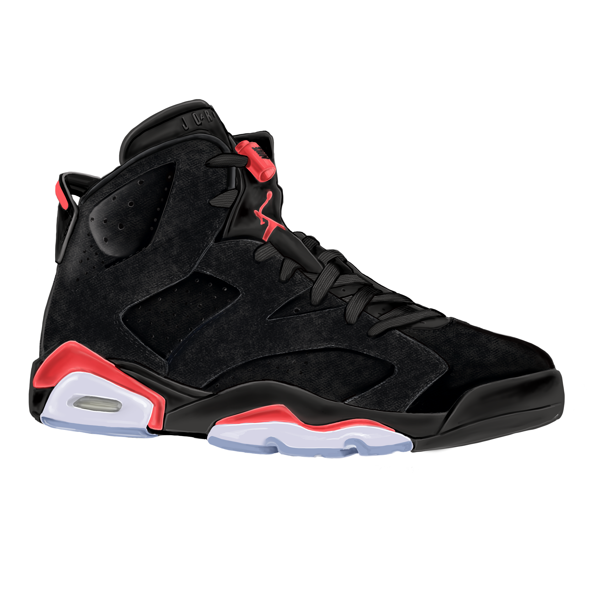 jordan-6-infrared-lit WallKicks - Main Image
