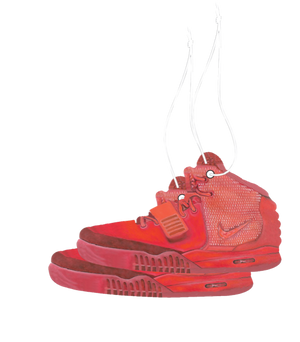 Yeezy Red October Car AirFreshener 2 Pack