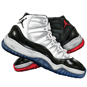 mj-11-concord-bred-wall-print